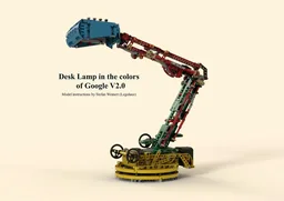 Desk Lamp (V2.0) in the colors of Google (SMD-Version)