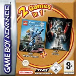 2 Games in 1 - Knights' Kingdom + BIONICLE - Nintendo Game Boy Advance