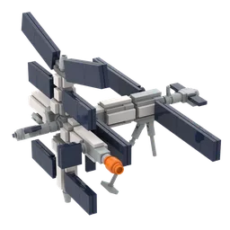 MIR (1:220 scale - as ISS)