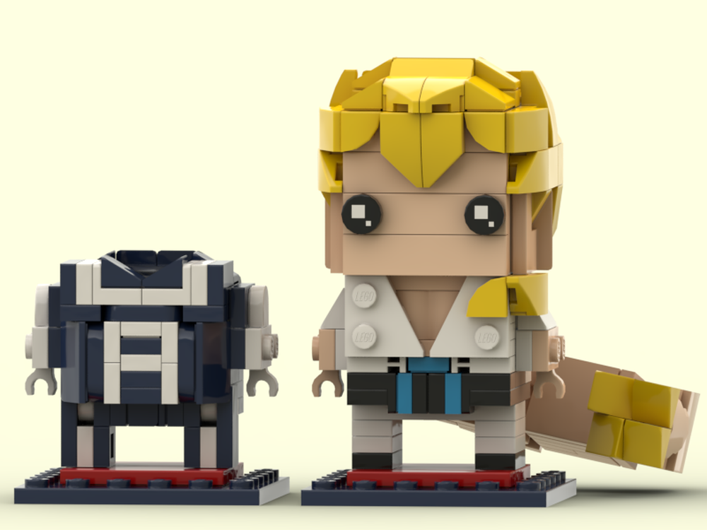 Lego Mashirao Ojiro & Toru Hagakure - My Hero Academia BrickHeadz