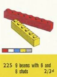 1 x 6 and 1 x 8 Bricks