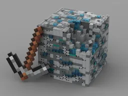 Giant diamond ore (1 pixel=1 stud)