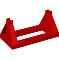 Duplo Train Tipper Holder 4 x 8 (Skip Holder) / Red