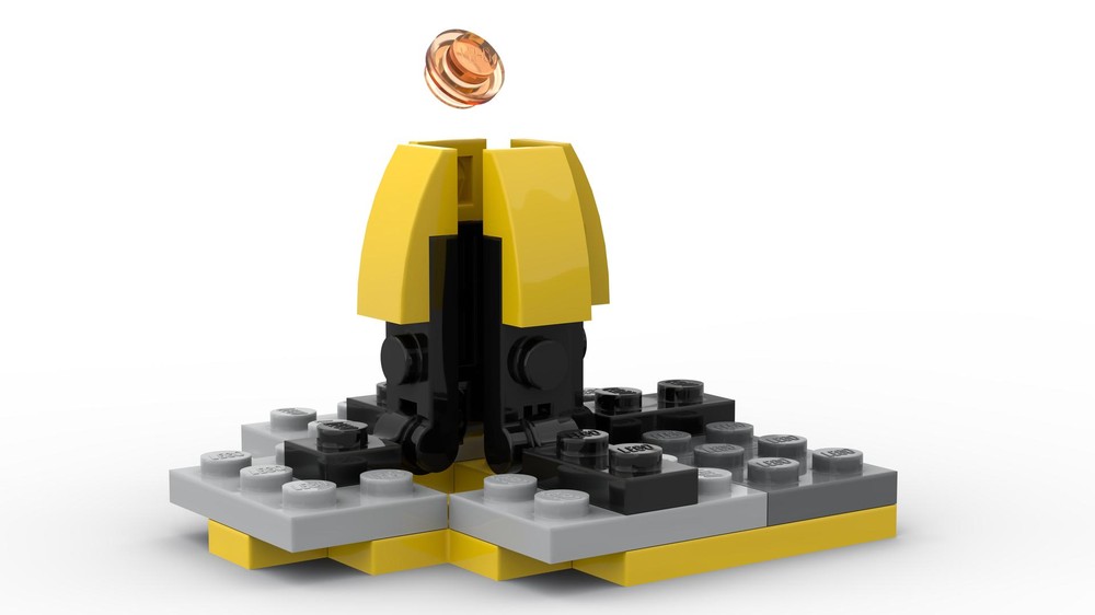 Lego 31014 Asteroid Worm and Nano Millennium Falcon