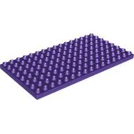 Duplo Plate 8 x 16 / Dark Purple