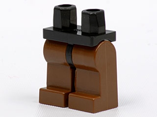 Lego Hips and Brown Legs