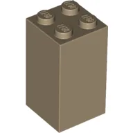 Brick 2 x 2 x 3 / Dark Tan