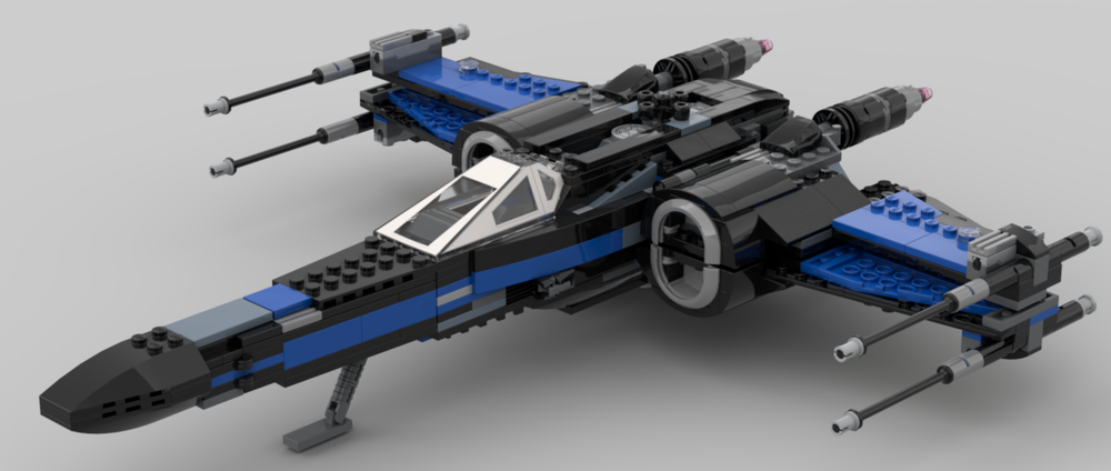 Lego X - Wing - Blue