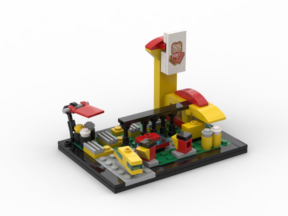 Lego a Mc Drive (at open air)