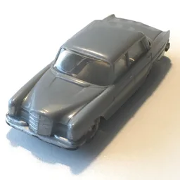 HO Scale Mercedes 220S / Red