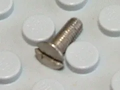 Motor Housing Screw, Train, 4.5V/12V / Chrome Silver