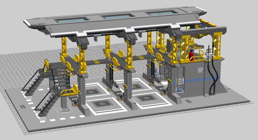 Lego MarMech Hangar