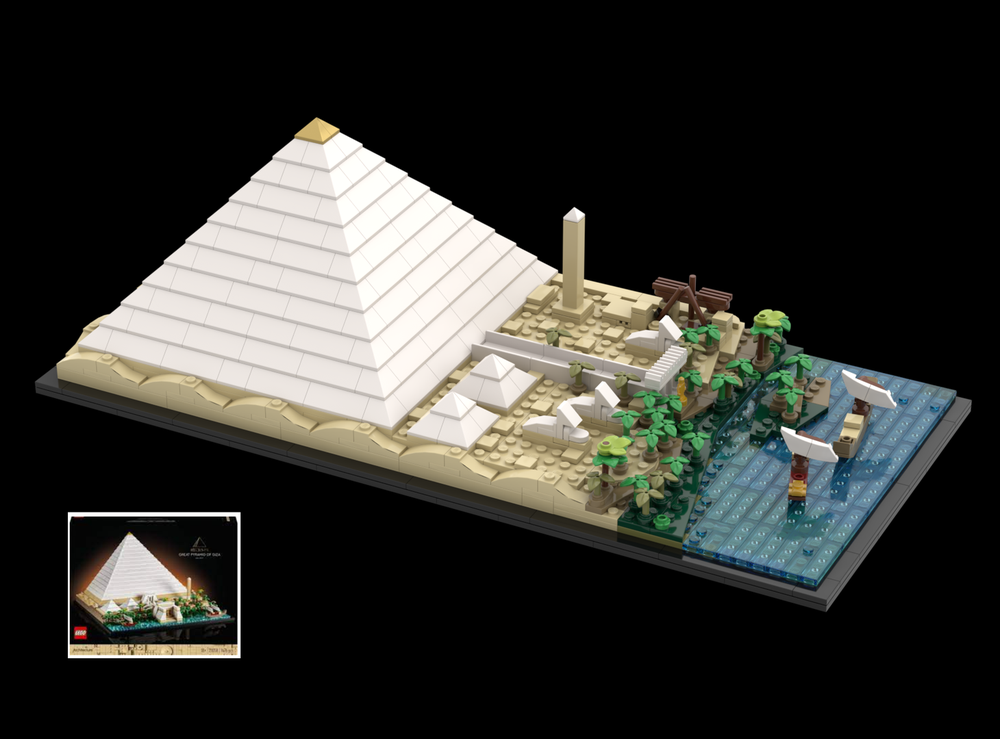 Lego 21058-1 Pyramid of Giza Classic Architecture