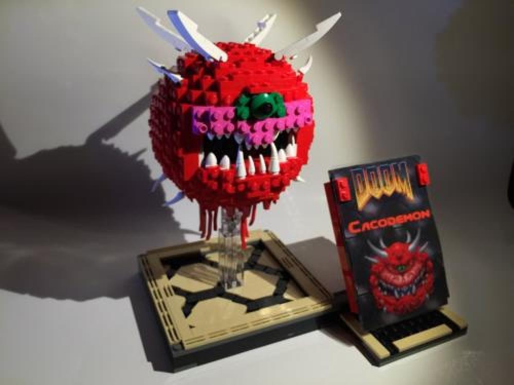 Lego Doom Cacodemon