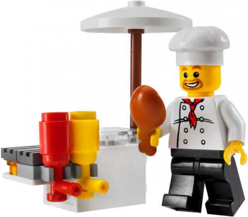Lego BBQ Stand