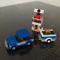 60117 SUV & trailer