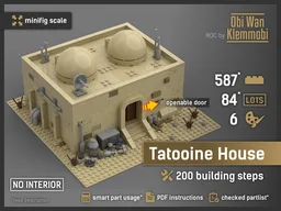 Tatooine Mos Eisley House Large