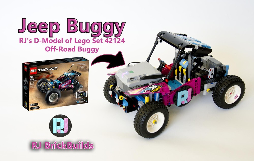 Lego Jeep Buggy from Off-Road Buggy 42124