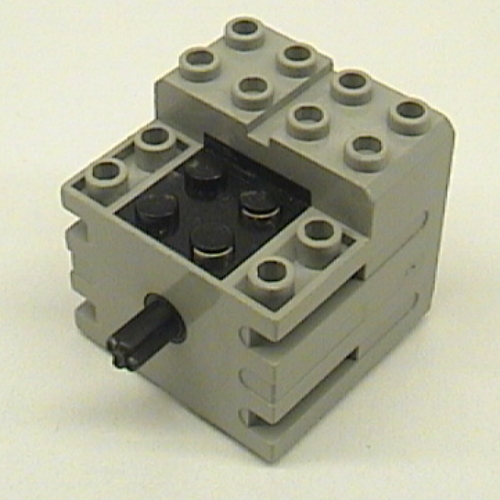 Lego Motor, 9V Mini [Lightweight New Style] / Light Gray