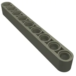 Technic Beam 1 x 9 Thick / Dark Gray