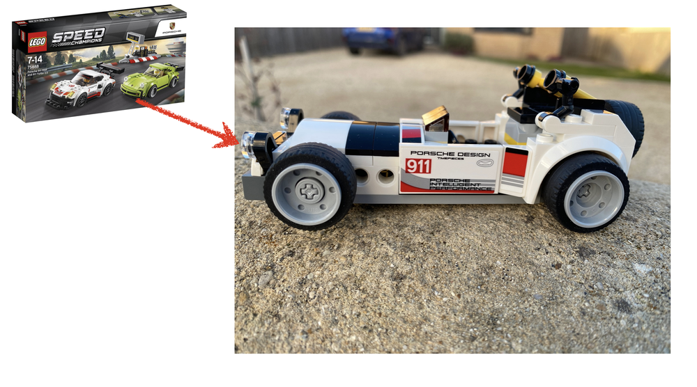 Lego 75888 - Alternative C Model - Caterham Super 7