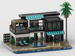 Caribbean Beach Villa - Beach Side