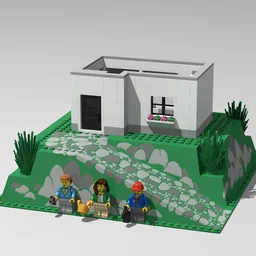 House On A Hill Playset
