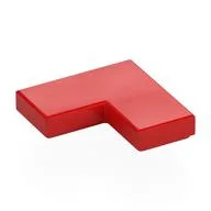 Tile 2 x 2 Corner / Red