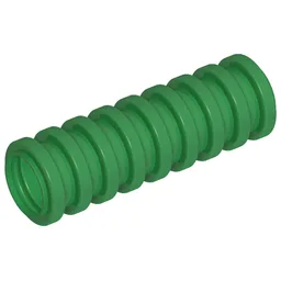 Hose, Ribbed 7mm D. 3L / 2.4cm / Green