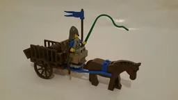 Medieval horse cart