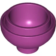 Brick Round 2 x 2 Dome Bottom [Open Stud] / Magenta
