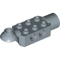 Technic Brick Special 2 x 3 with Pin Holes, Rotation Joint Ball Half [Horizontal Top], Rotation Joint Socket / Sand Blue