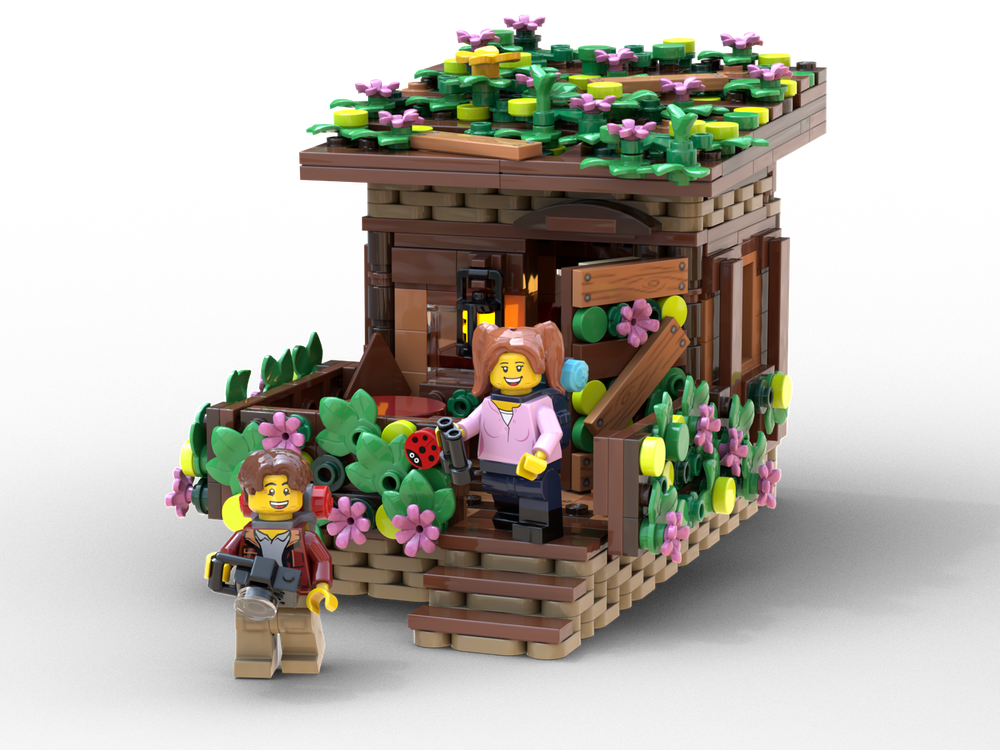 Lego Forest hiking hut