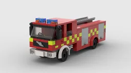 British fire engine ( Volvo )