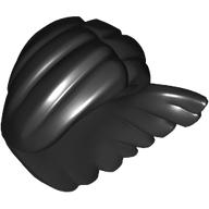 Lego Hair Long, Swooped Aside / Black
