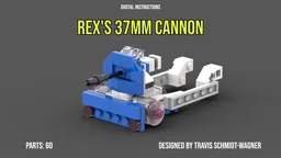 75391 Alt Build- Rex's 37mm Cannon