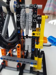Vertical Lego Pneumatic Engine