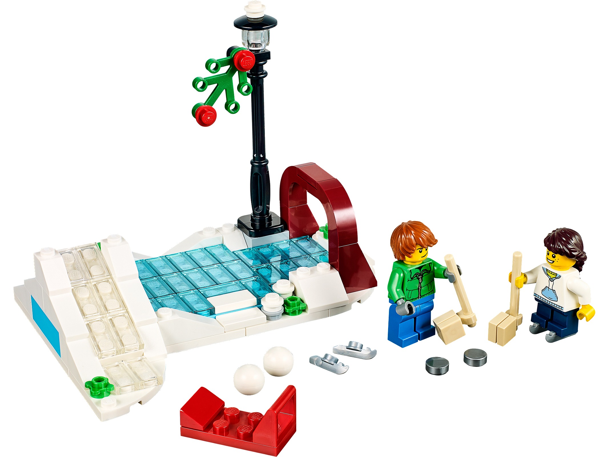 Lego Winter Skating Scene