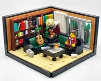 Cabin Den Diorama