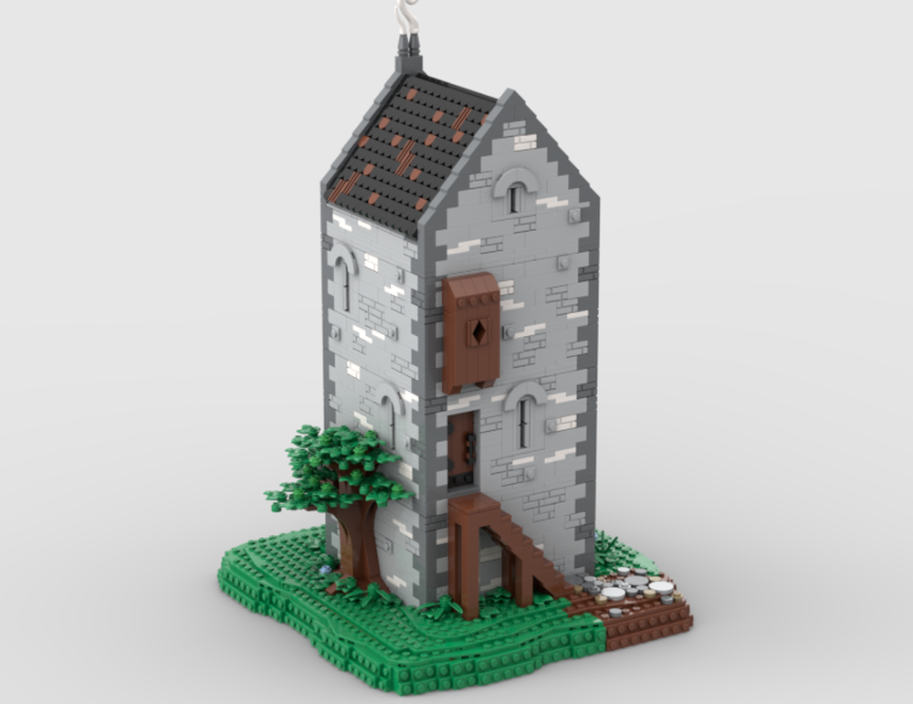 Lego Greybank Tower - Tower House Series pt. 2
