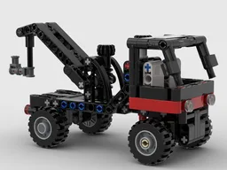 Tow truck with HOG steering