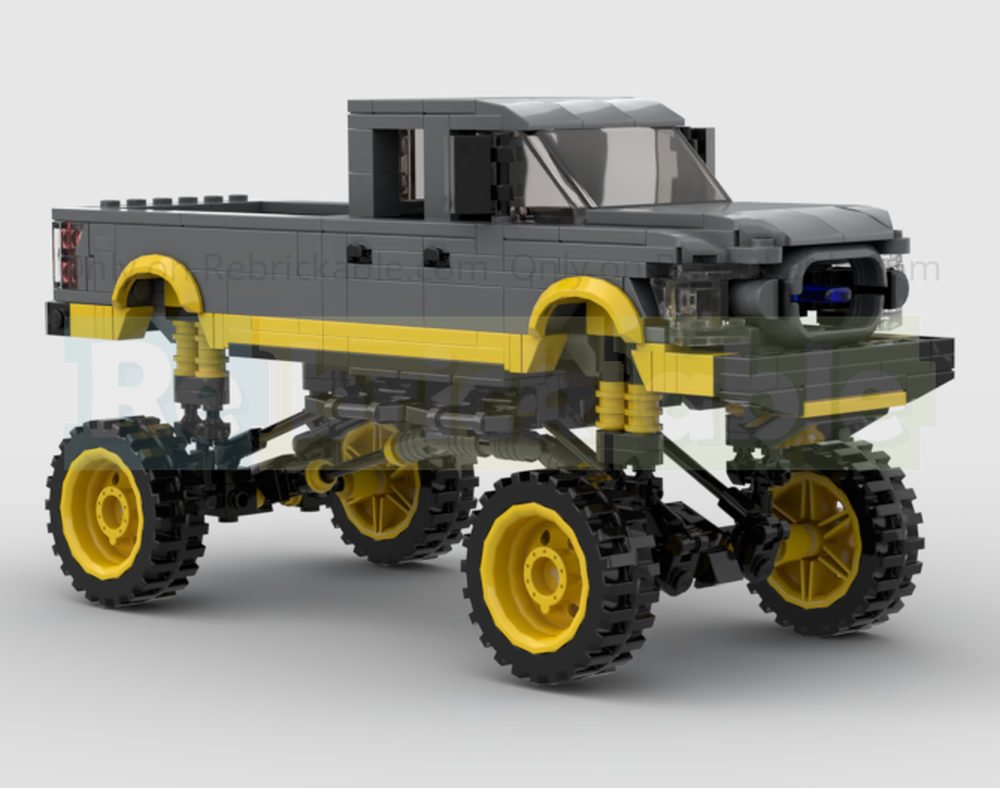 Lego Ford F250 Sema Style Show Truck