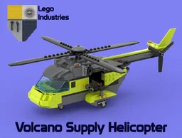 Volcano Supply Helicopter (Updated)