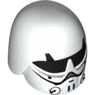 Lego Helmet Imperial Cadet / White
