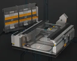 Halo Level Diorama: Pillar of Autumn