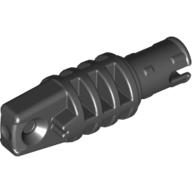 Lego Hinge Cylinder 1 x 3 Locking with 1 Finger and Technic Friction Pin with Round Hole / Black