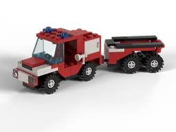 6358 pickup truck and trailer
