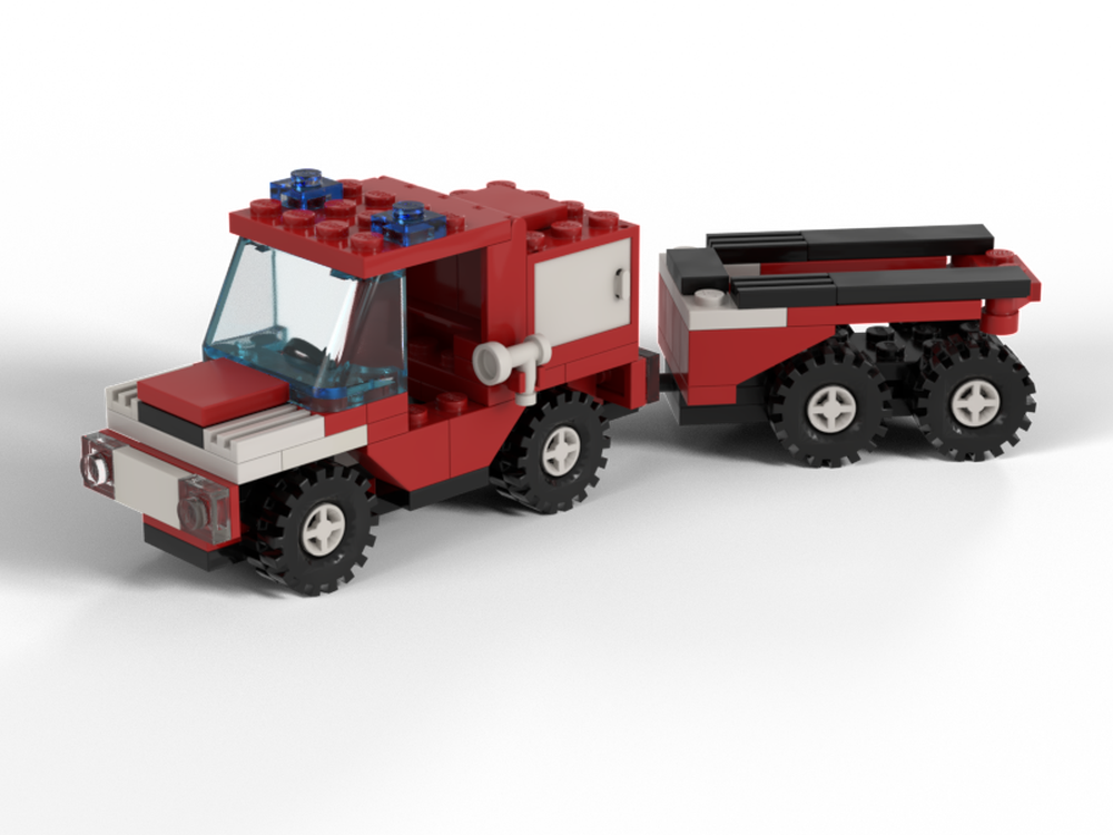 Lego 6358 pickup truck and trailer