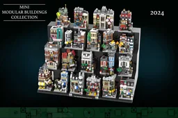 Mini Modular Buildings - The Full Set of 20