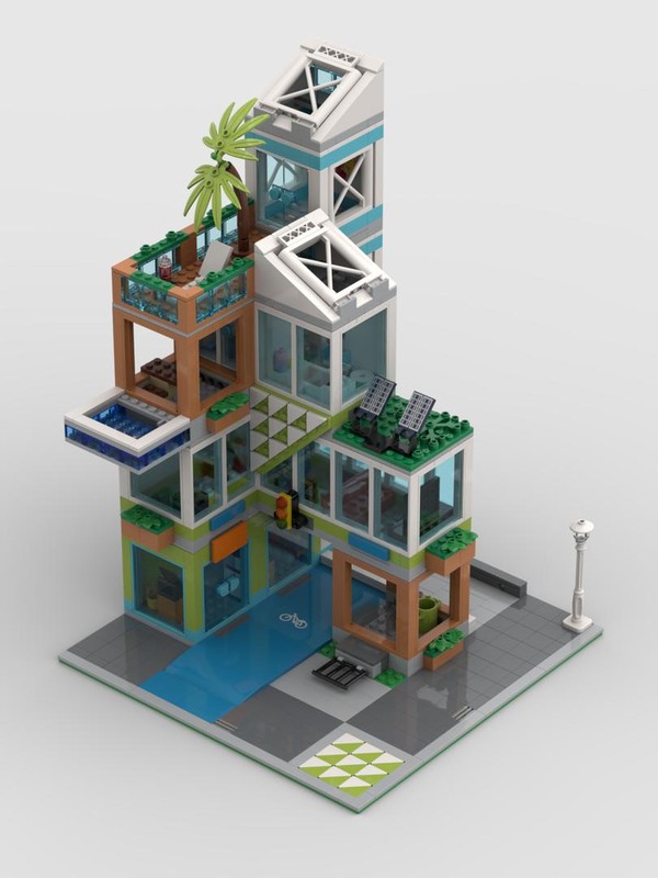 Lego Luxury Apartment Modular